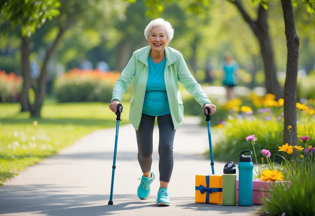 Konkrete ideer til gode gaver til aktive oldemodre